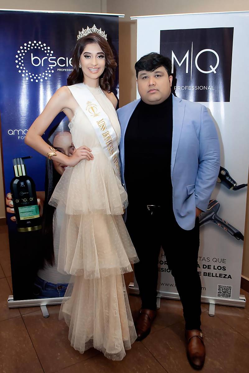Stephanie Morel y Angelo Fared.
