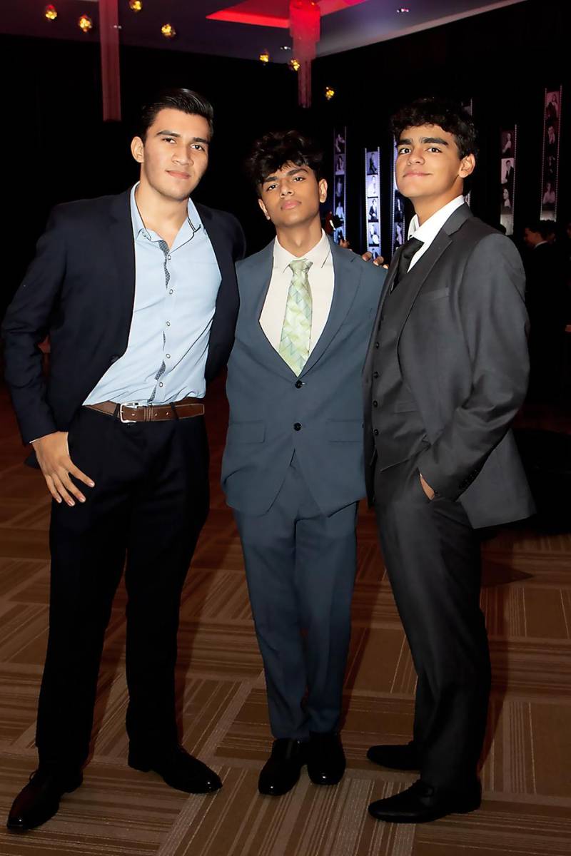 Juan Carlos Escoto, Ricardo Handal y Abner Barahona 