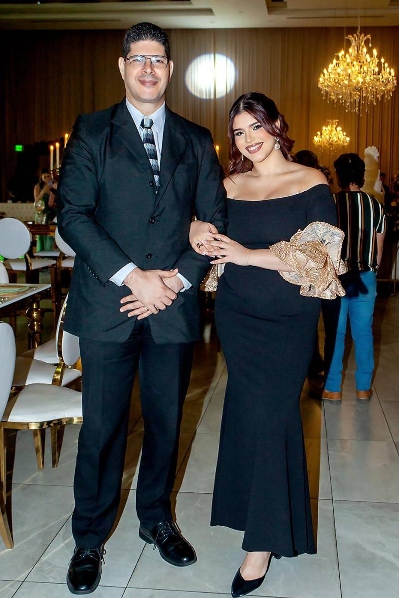 Daniel Handal y su hija Viviana