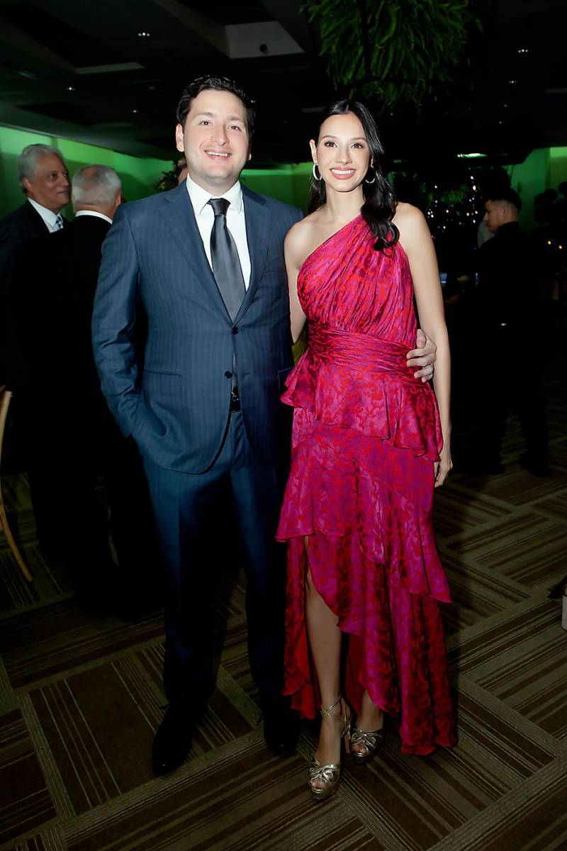 Jaime Rosenthal e Irene Bendaña.