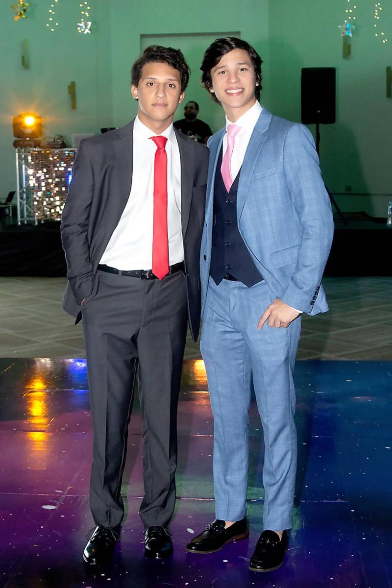 Nicolás Andonie y Edgardo Fajardo.
