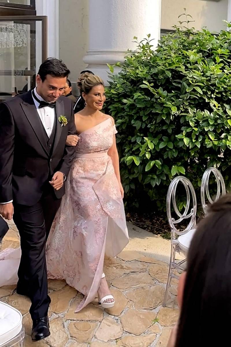 Jorge Quin con su madre Dulce María Mejía.