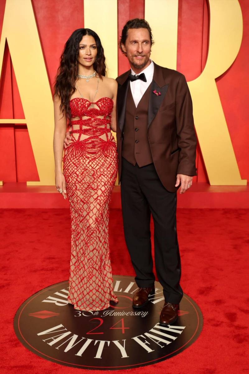 Camila Alves y Matthew McConaughey.