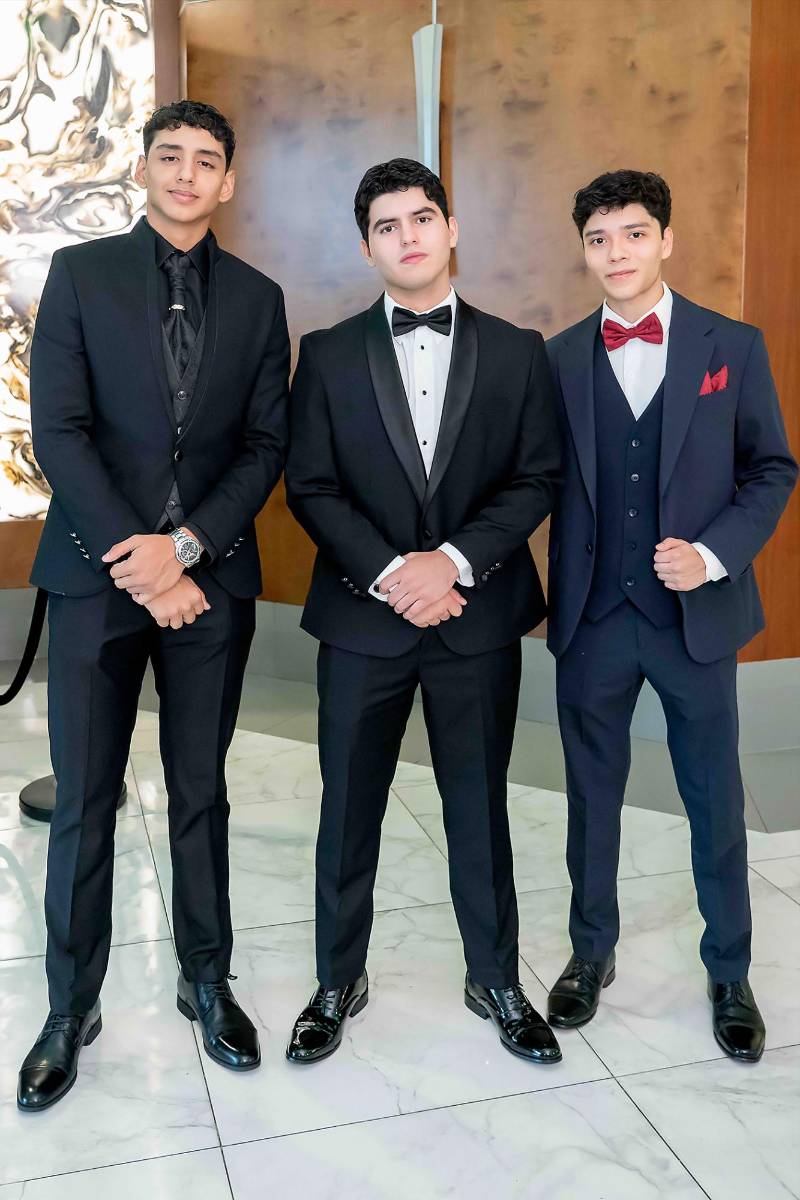 Leonardo López, Santiago Mancía, Carlos Rodrigo Amaya. 