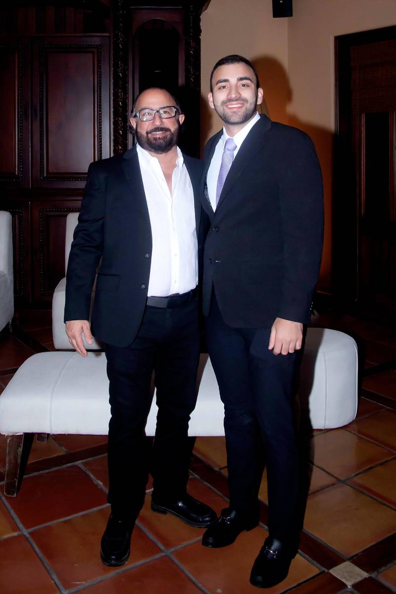 Javier Zablah y Antonio Hasbun.