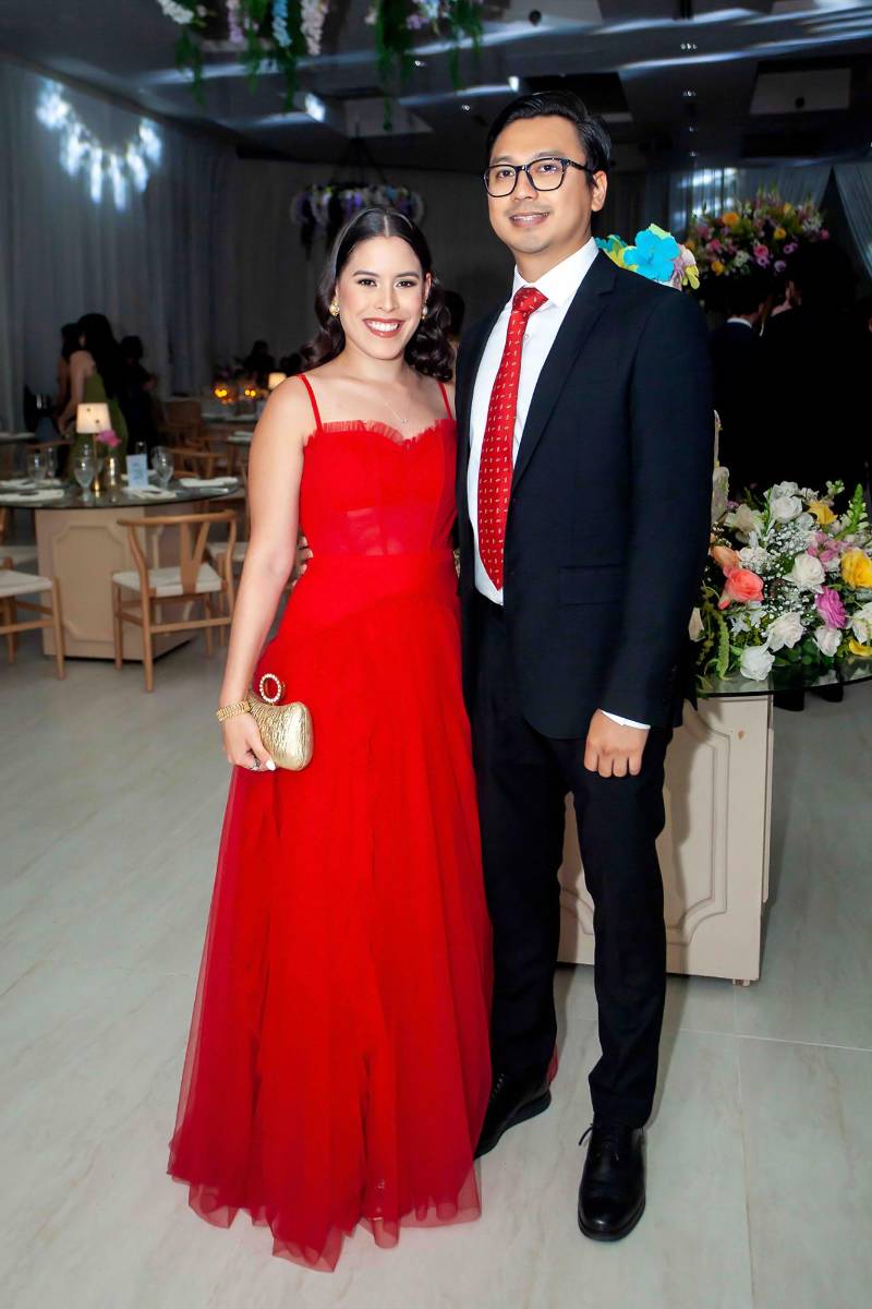 Isabella Rivera y Luís Chau