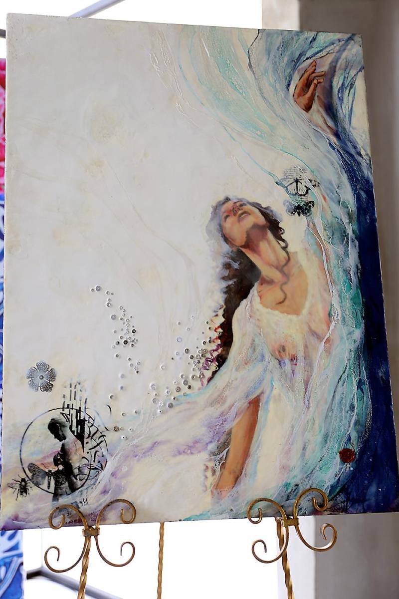 Obra de Pamela Letona.