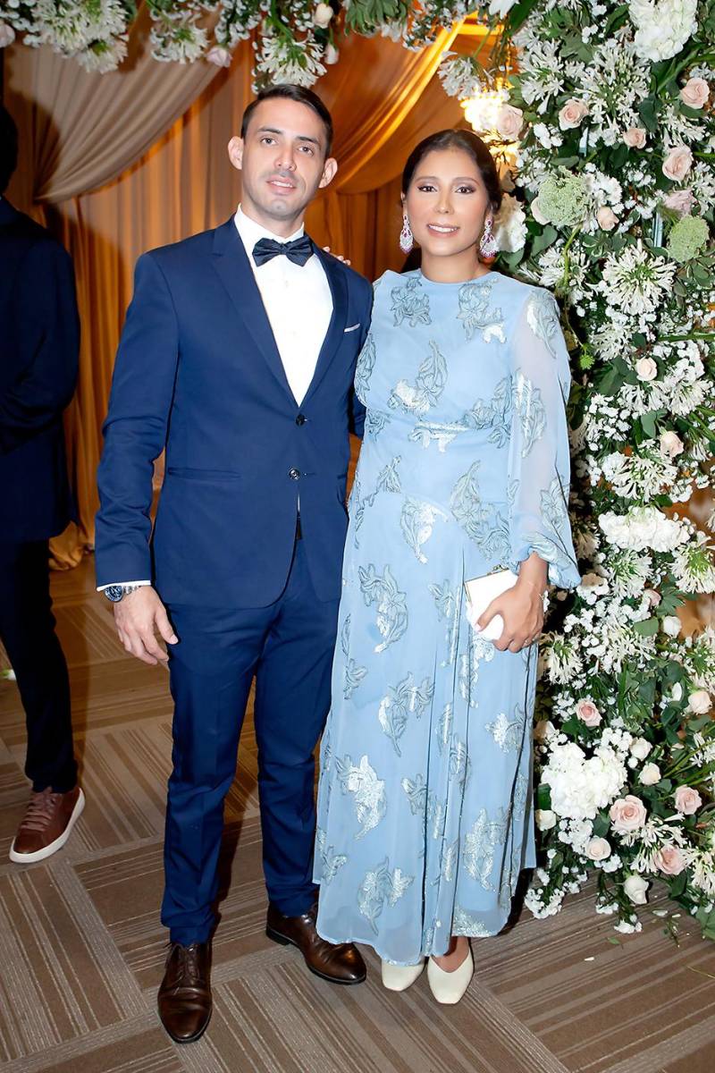 José Villanueva y Claudette Villafranca.