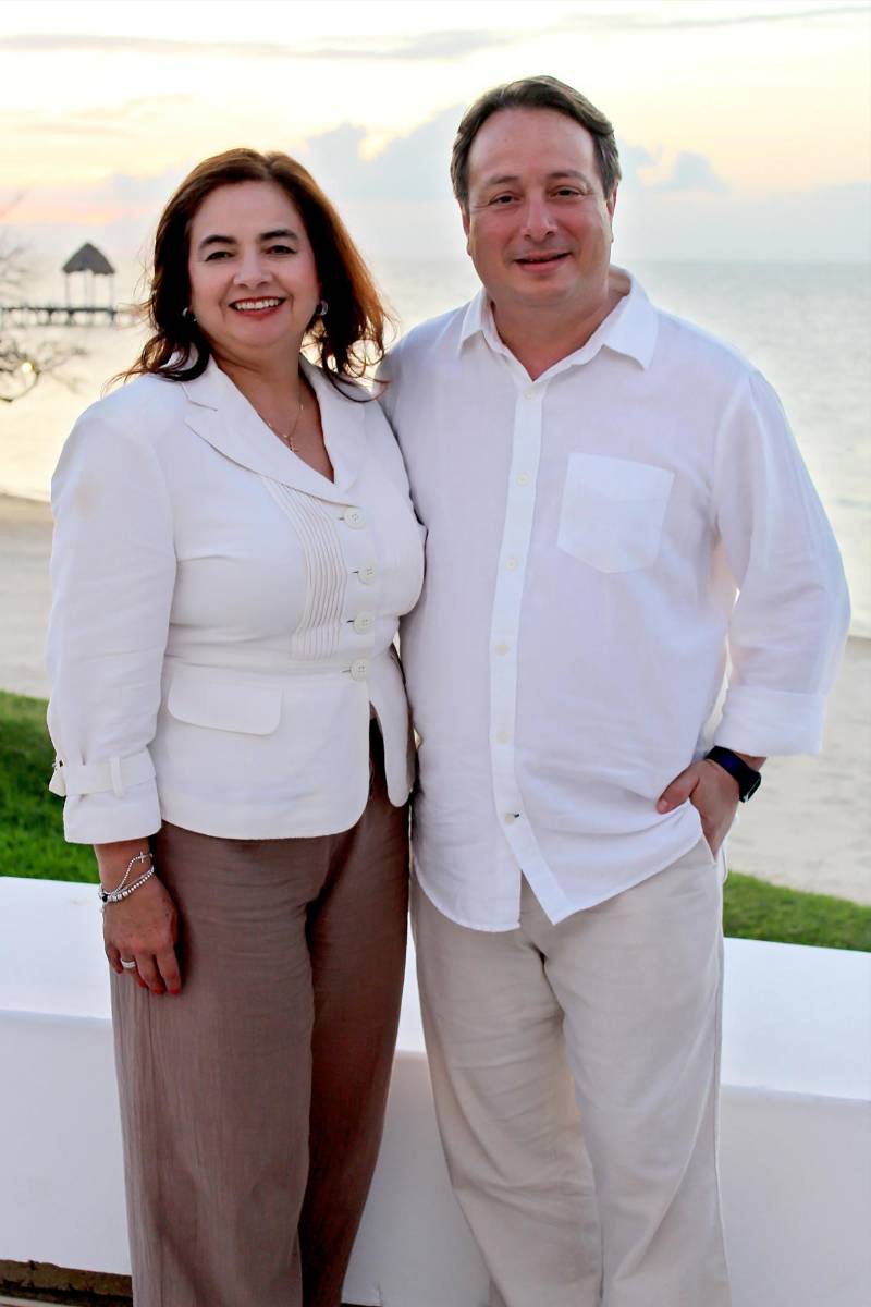 Mariana Castellanos y Eddy Ordóñez..