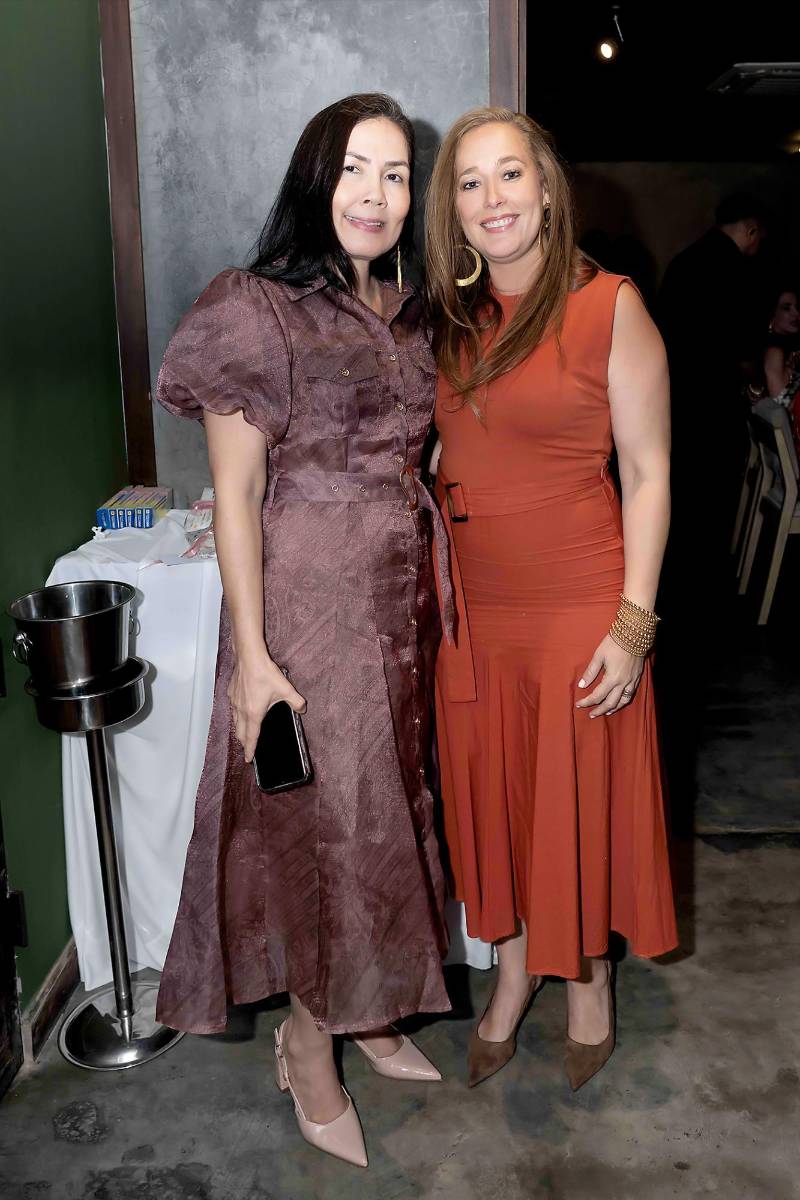 Blanca Turcios y Cinthia Metzgen. 