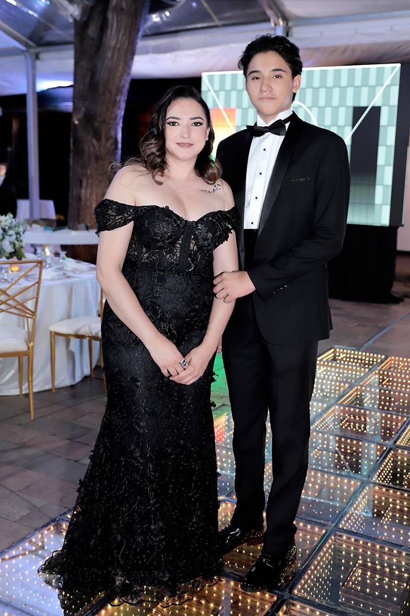 Stephanie Rodríguez y Sebastián Cáceres.