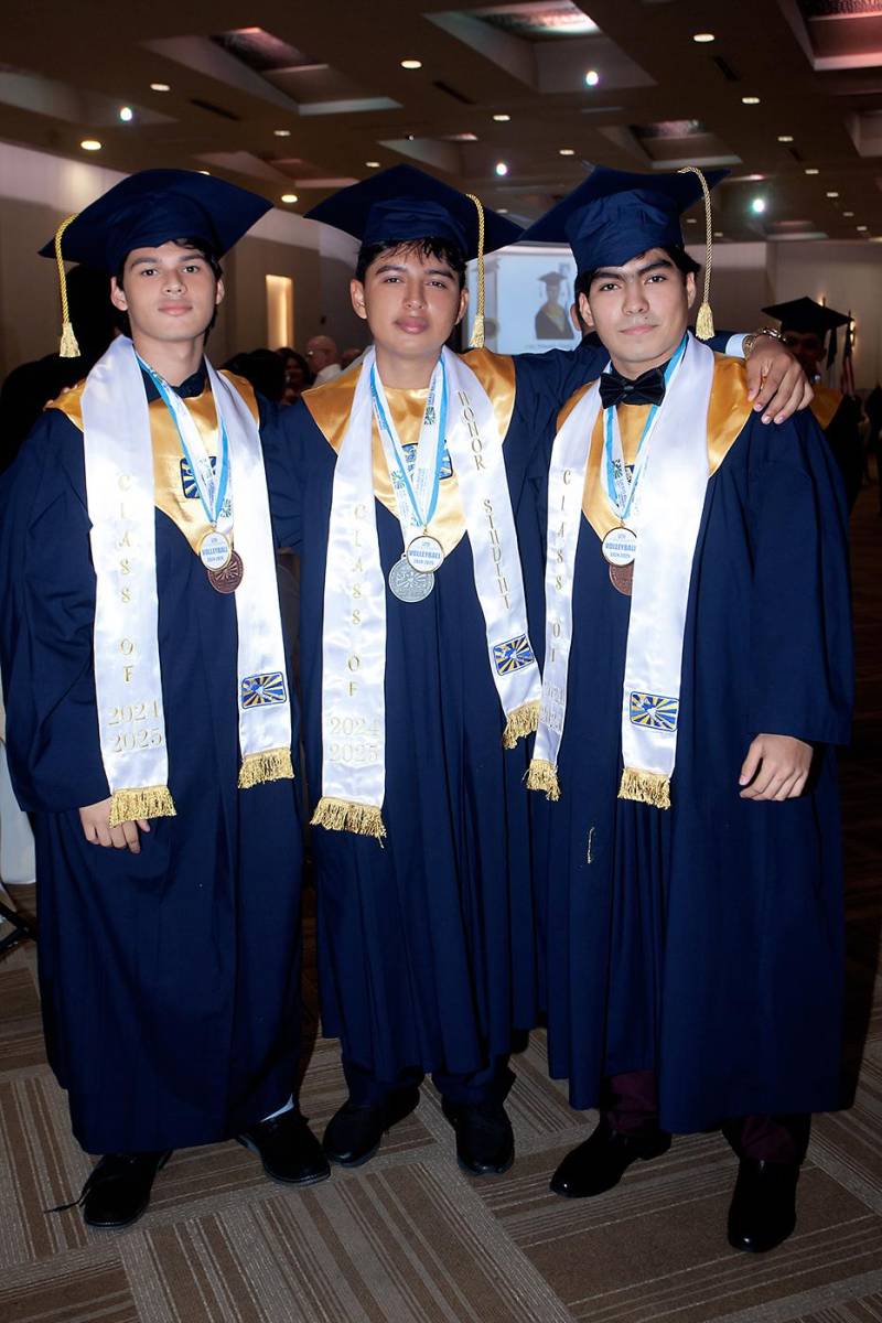 Carlos Vinciguerra, Miguel Ortega y Walter Alvarado.
