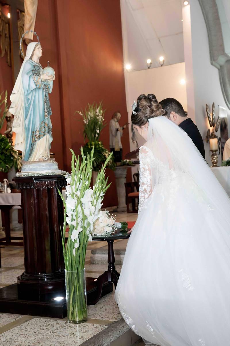 Asi fue la boda de Miltón Barrieri y Raquel Manzanares