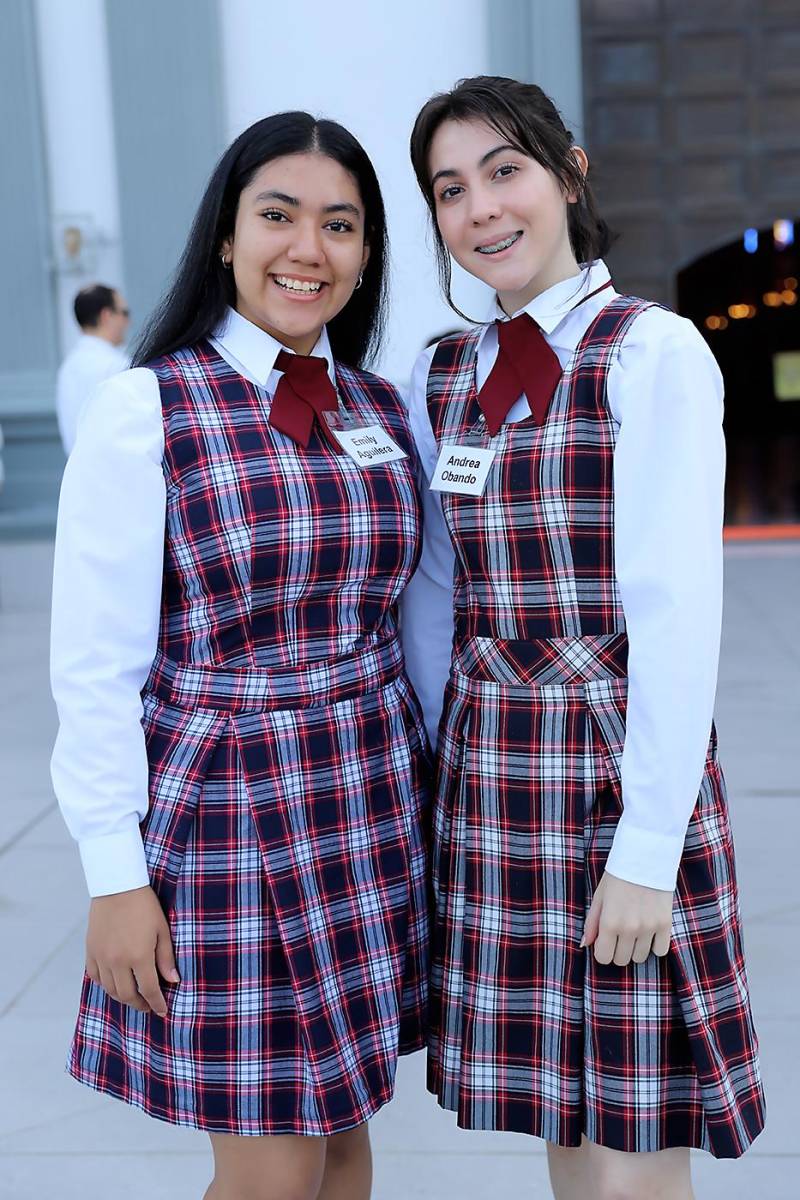 Emily Aguilera y Andrea Obando