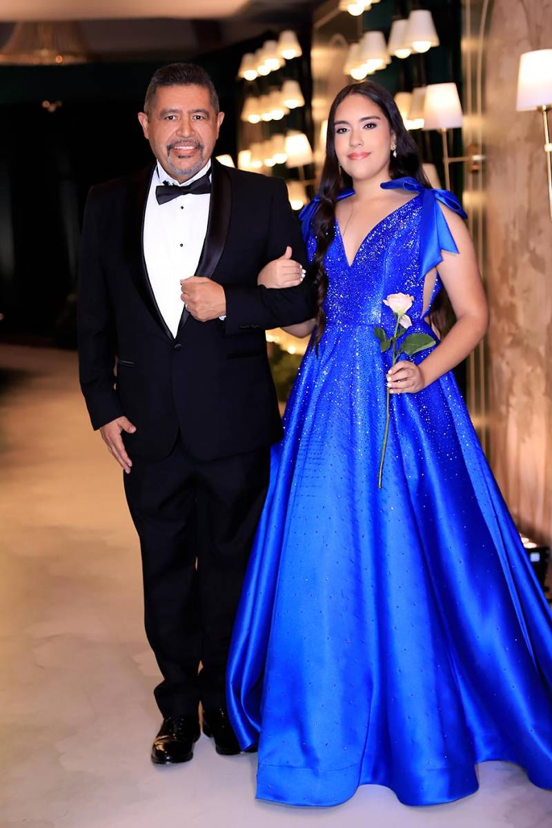 Luis Enrique y Mónica Messen