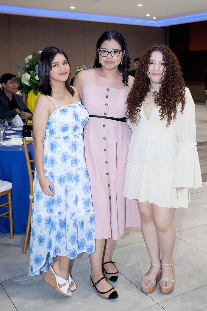 Aurora Solano, Marisabel Casco y Carolina Jiménez.