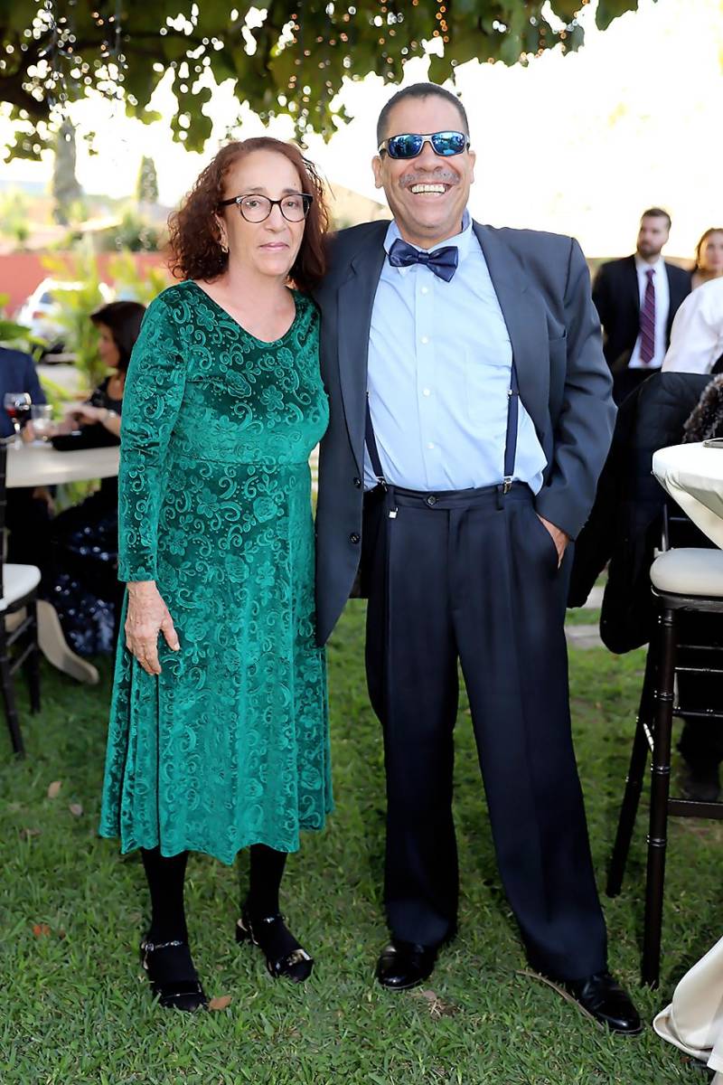 Aida Emilia López y José María Membreño