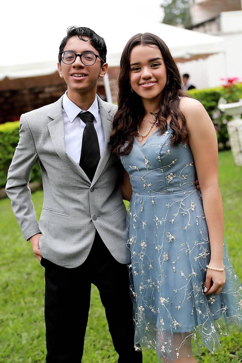 Lonardo Flores y Sofía Galeas.