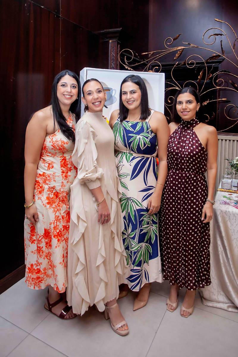 Isabella Jiménez, Camila Hasfura, Alejandra Aude y Sofía Abudayeh.