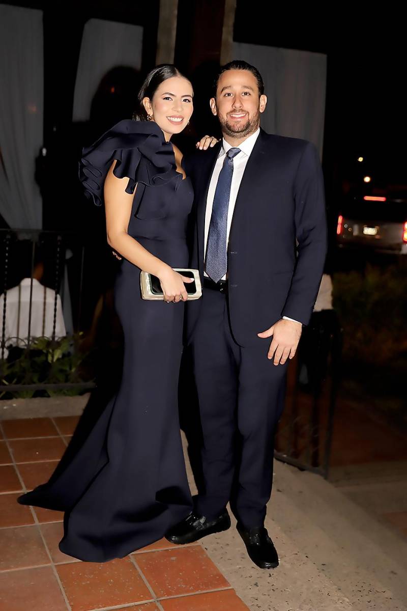 Andrea Banegas y Rodrigo Pineda