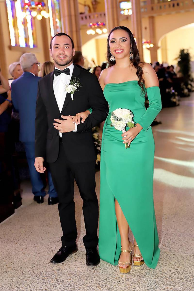 Antonio Bendeck y Carolina Tampoa