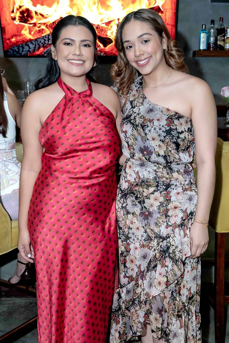 Susan Sánchez y Alexandra Morales. 