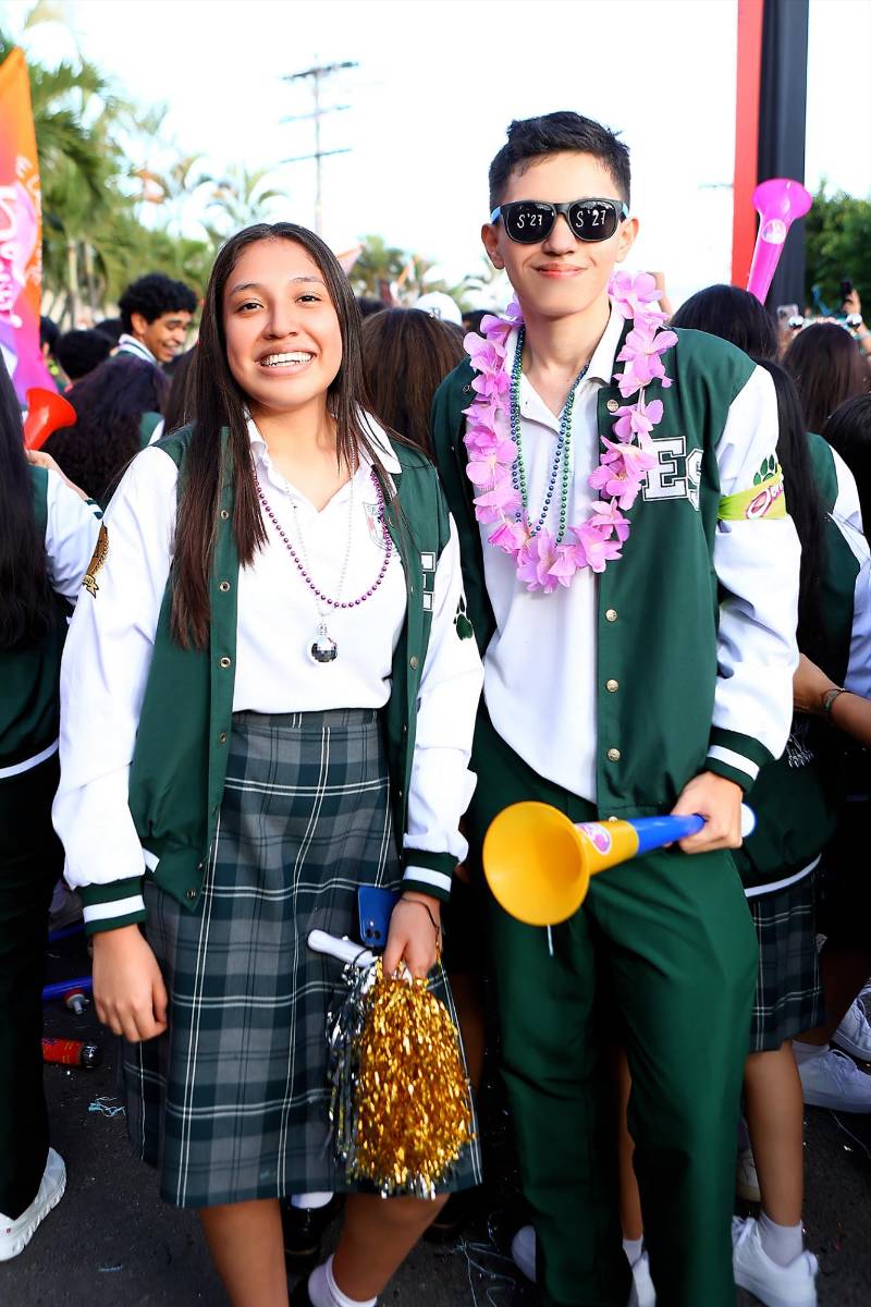 Alondra Guifarro y Julio Zelaya