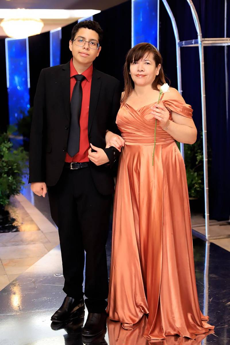 Josue Banegas y Gloria Martínez.