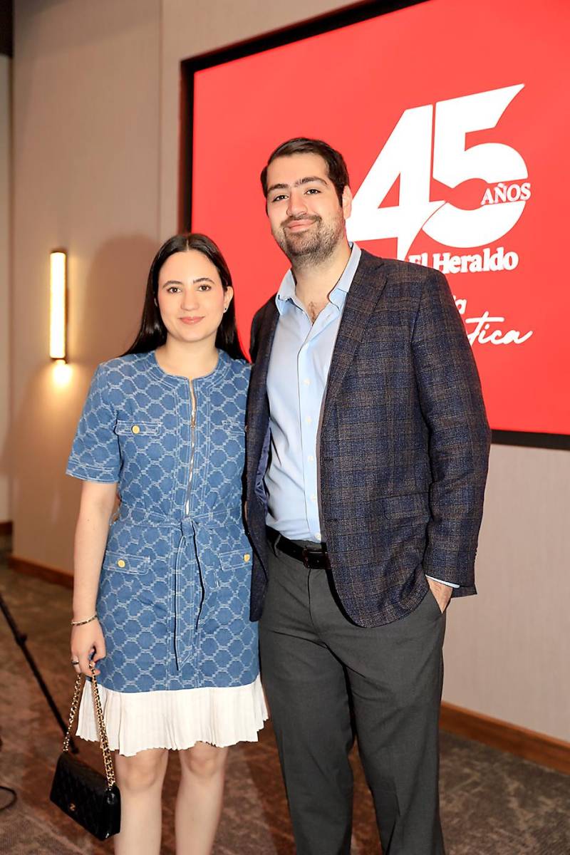 Camille Hawit y Juan Pablo Sabillón.
