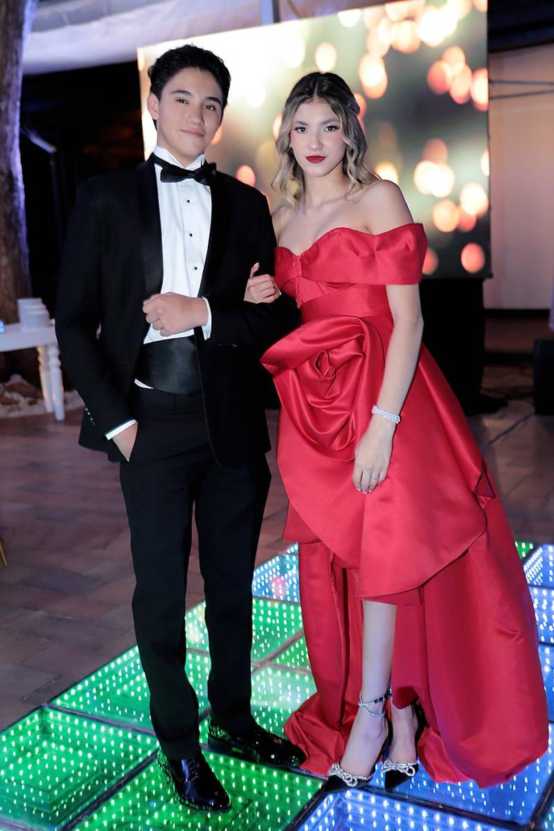 Sebastián y Andrea Cáceres.