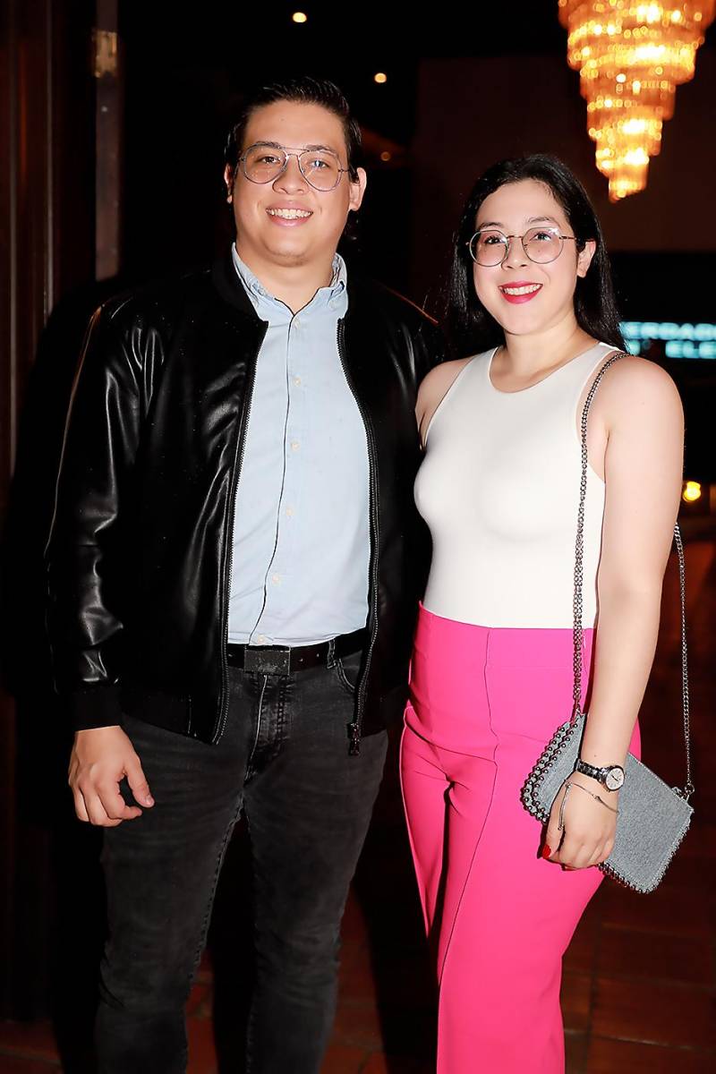 David Ardón y Daniela Arita.