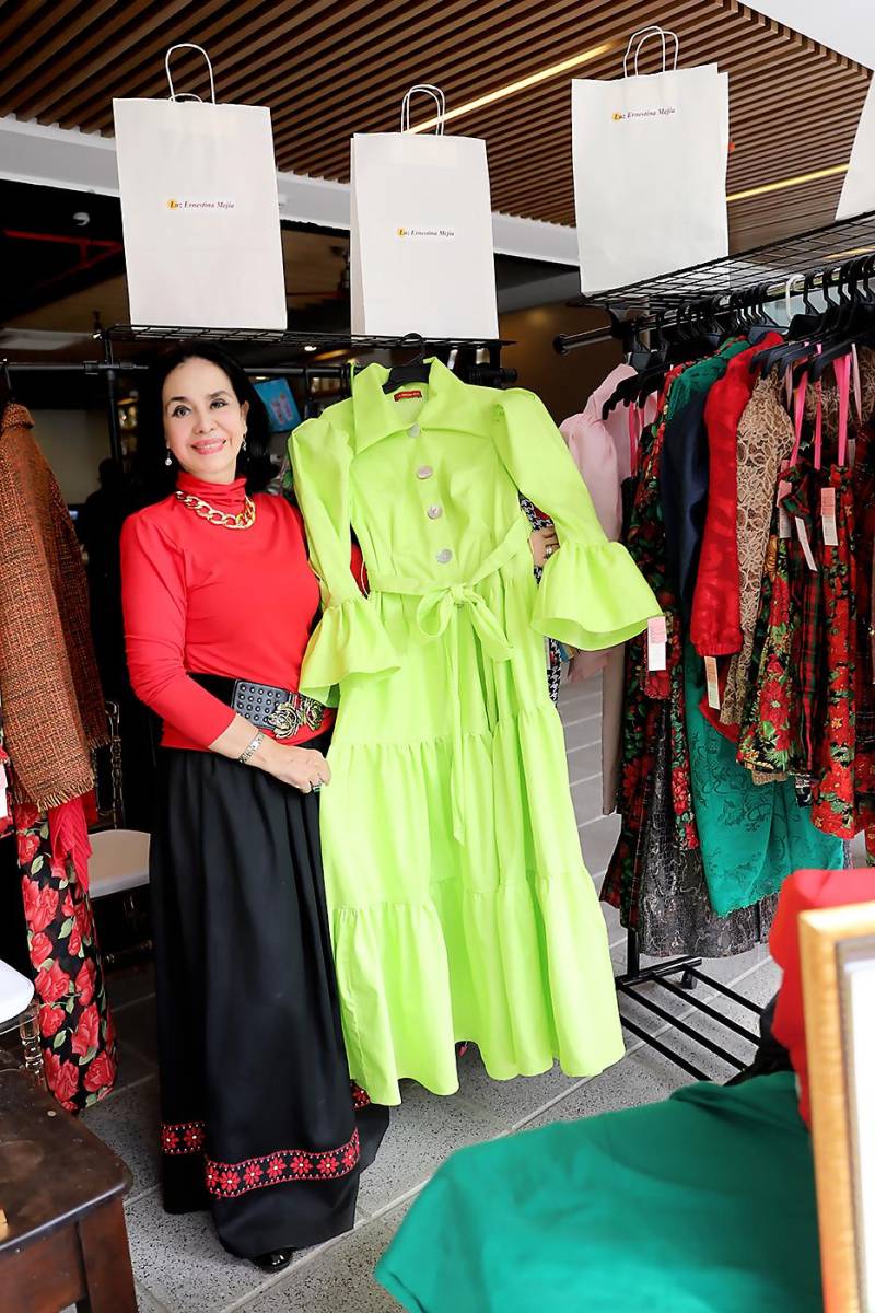 Luz Ernestina Mejía se unió al Jingle &amp; Mingle con prendas de su reciente colección
