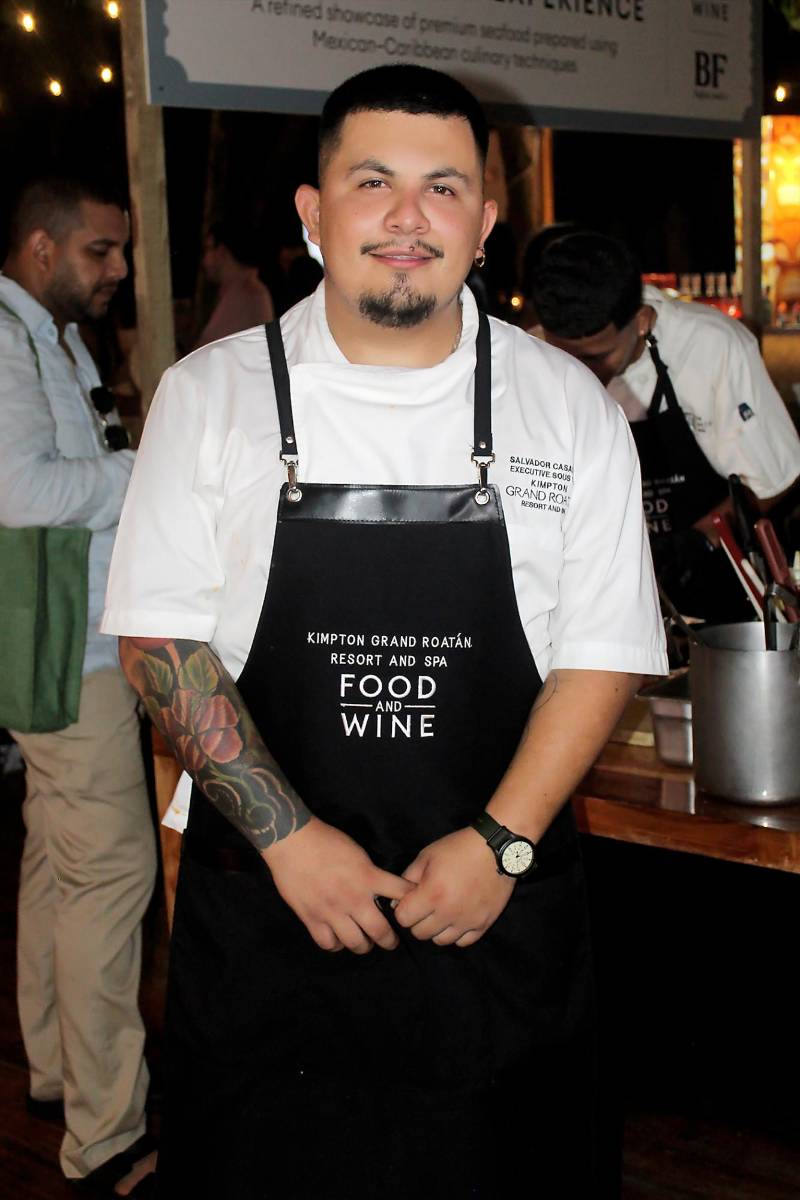 Chef Salvador Casasola.