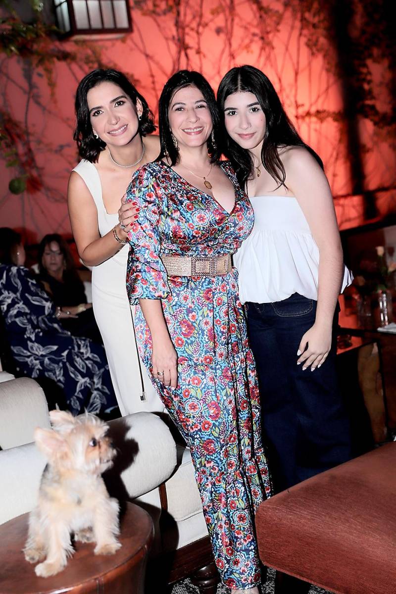 Mónica Lama, Rossette Bandes con su hija Rossette.