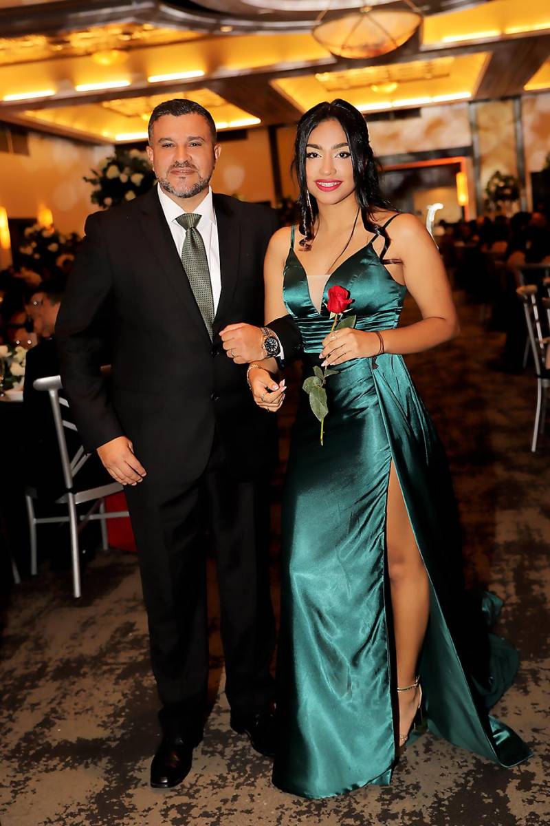 Reniery y Andrea Guardiola.
