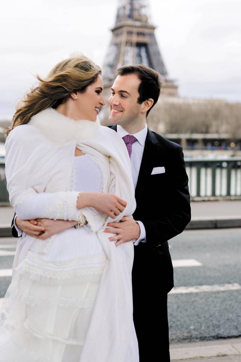 La boda en París de Daniella Rosenthal y Vincent Trouboul