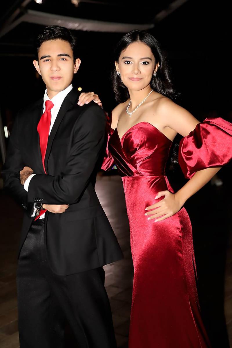 Alessandro Euceda e Isabella Bueso