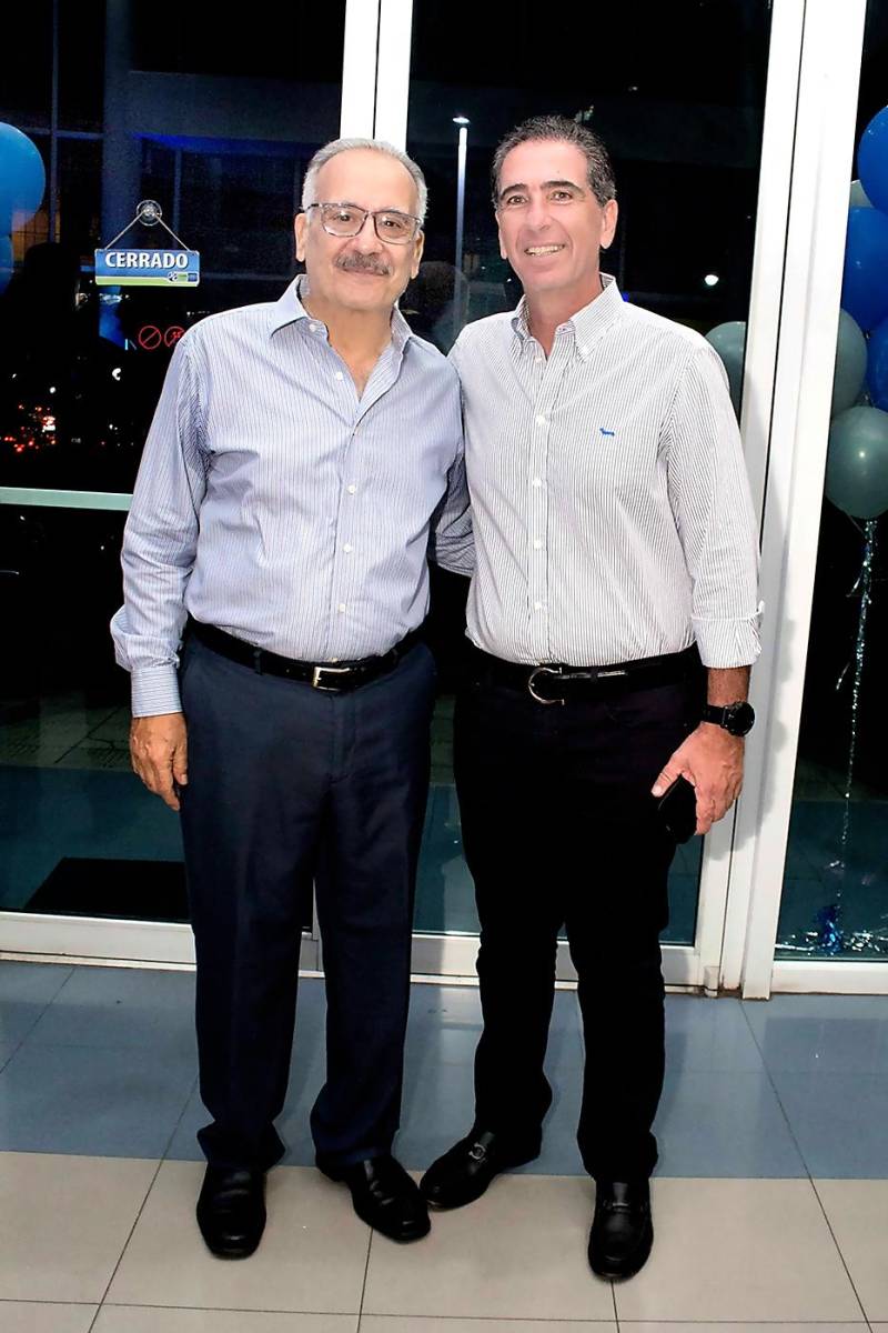 Rafael Kafie y Andrés Hawit