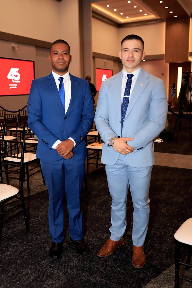 Kenthyer Álvarez y David Zelaya Flores.