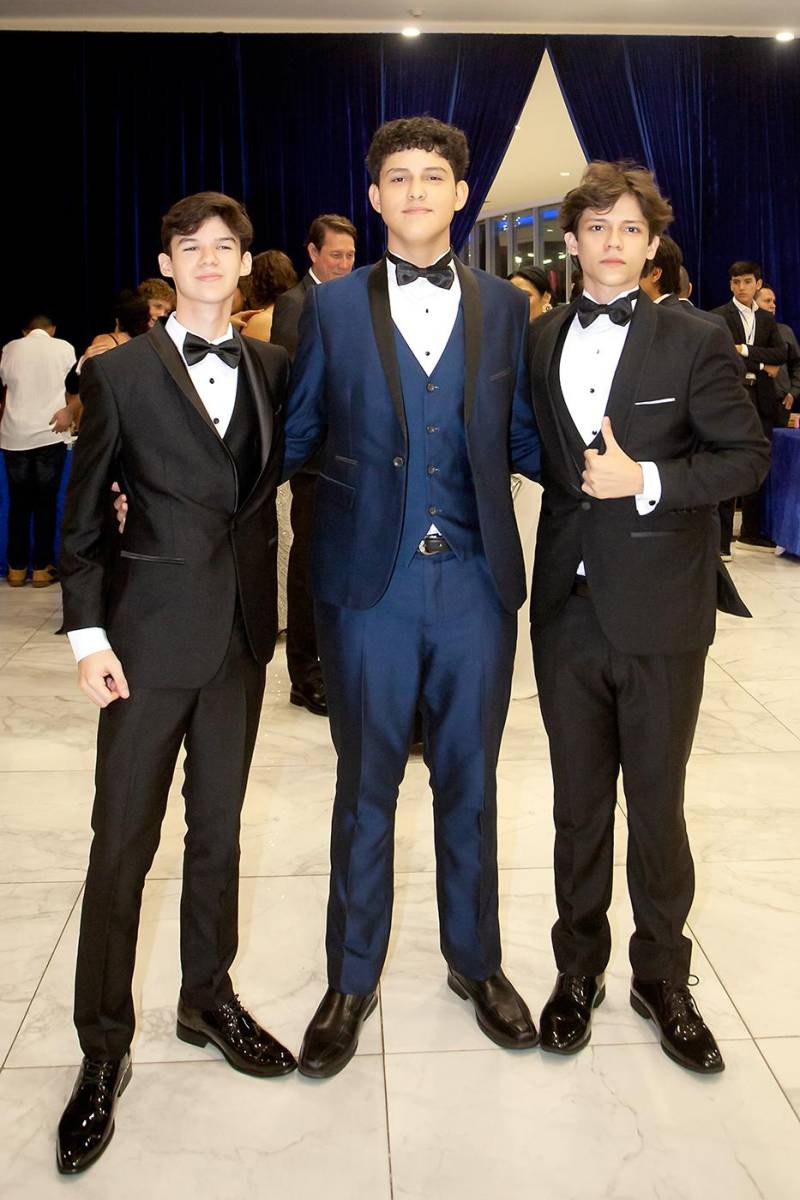 Walter Ramos, Justin Astudillo y Héctor Sánchez.