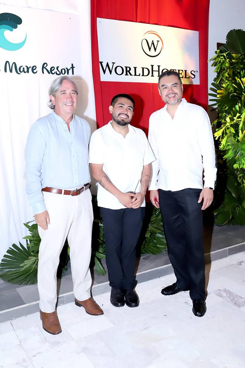 Juan Francisco de la Torre, Héctor Álvarez y José González.