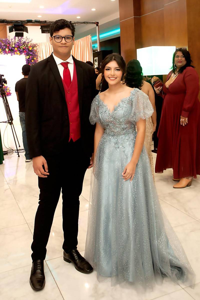 Christopher Martínez y Angie Aranky.
