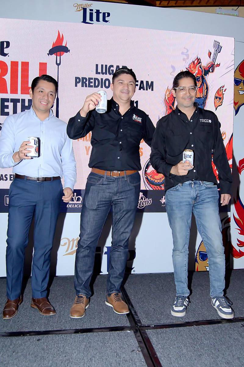 Ulices Ramos, Olvin García y Roberto Cantero