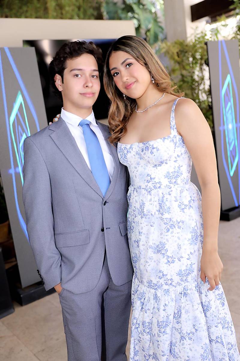 Felipe Sorto y Camila Carrión.