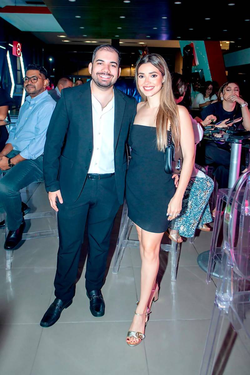 Bechir Bendeck y Lilian Pineda.
