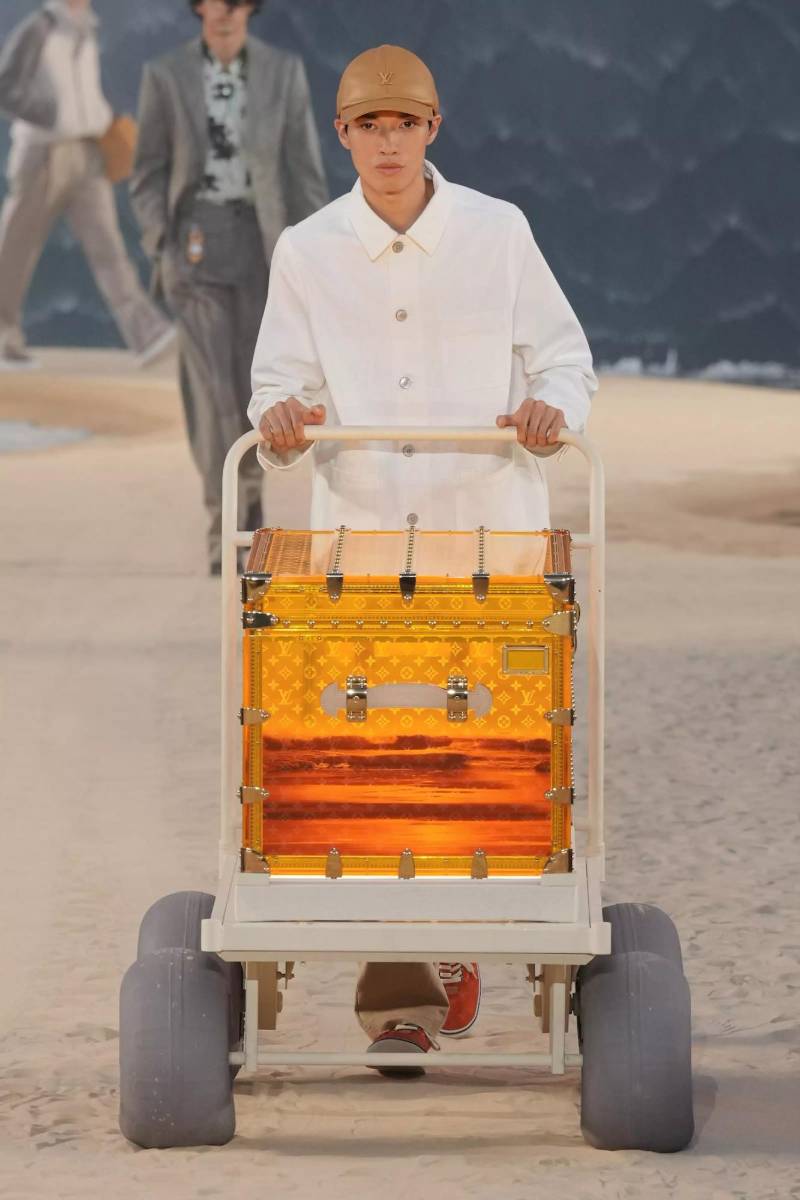 Louis Vuitton lleva la playa a París con la colección Primavera/Verano 2026-2027