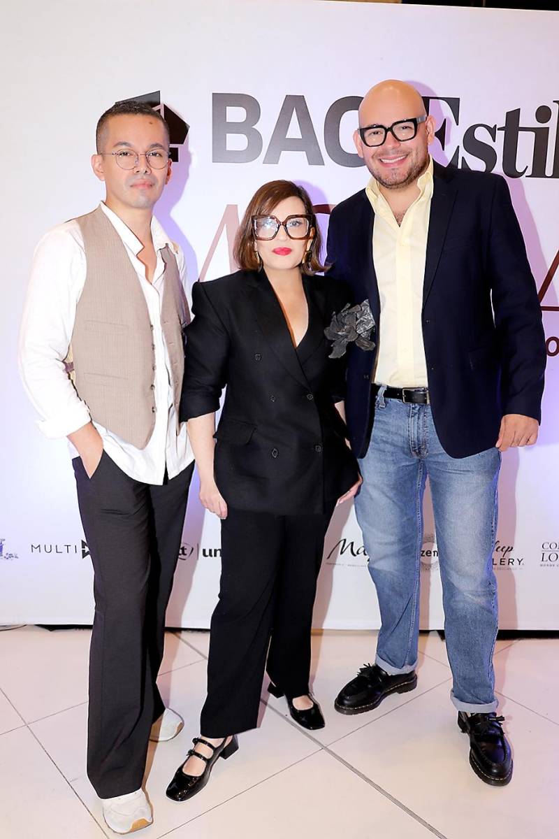 Tirso Rubio, Blanca Bendeck y Lawin Paz.