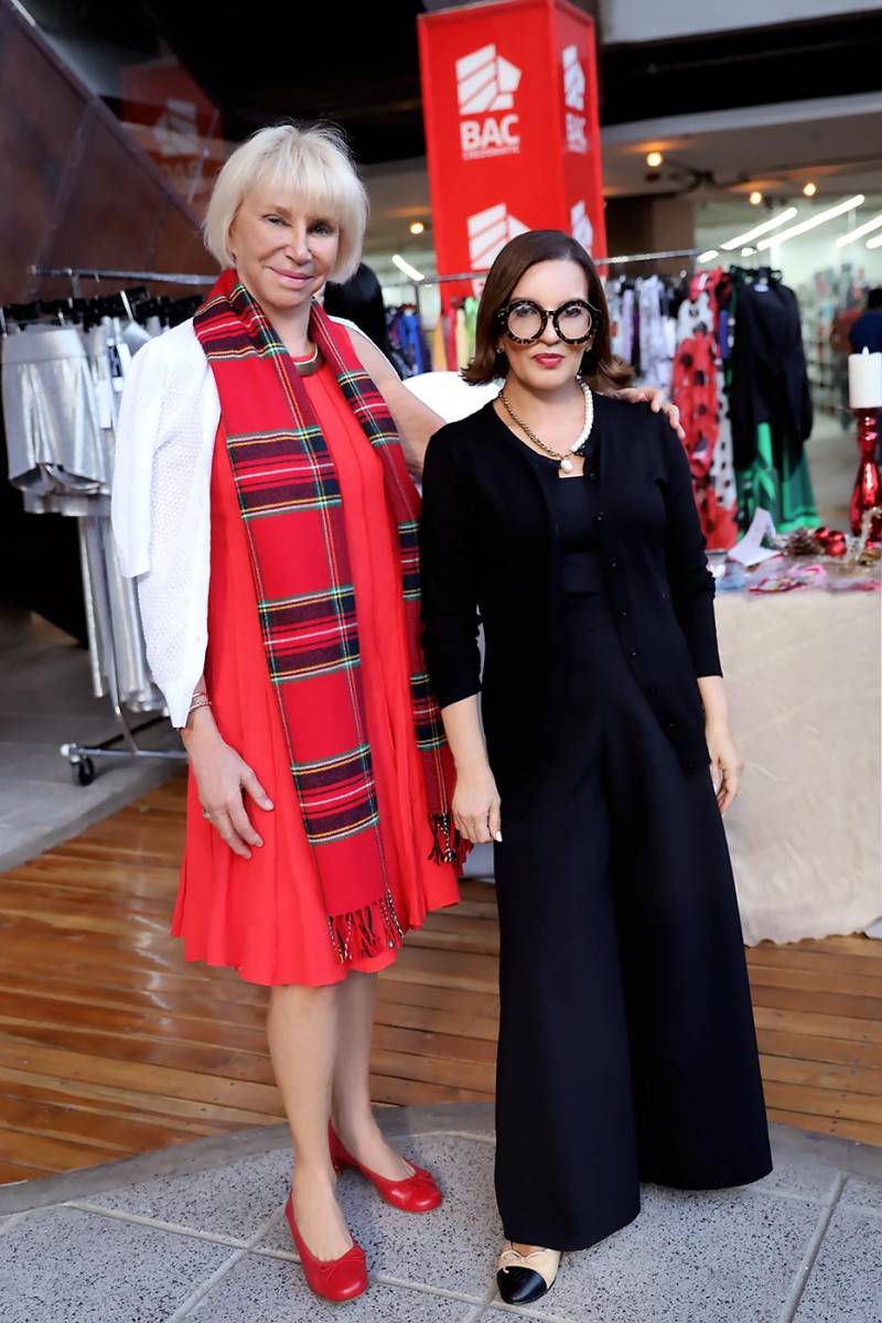Marianne Cadario y Blanca Bendeck