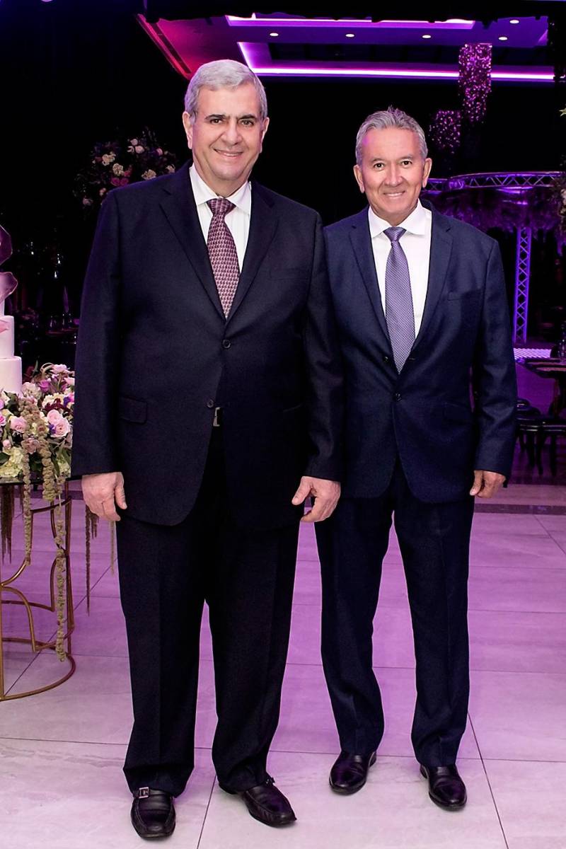 Charlie Larach y Arnaldo Martínez.