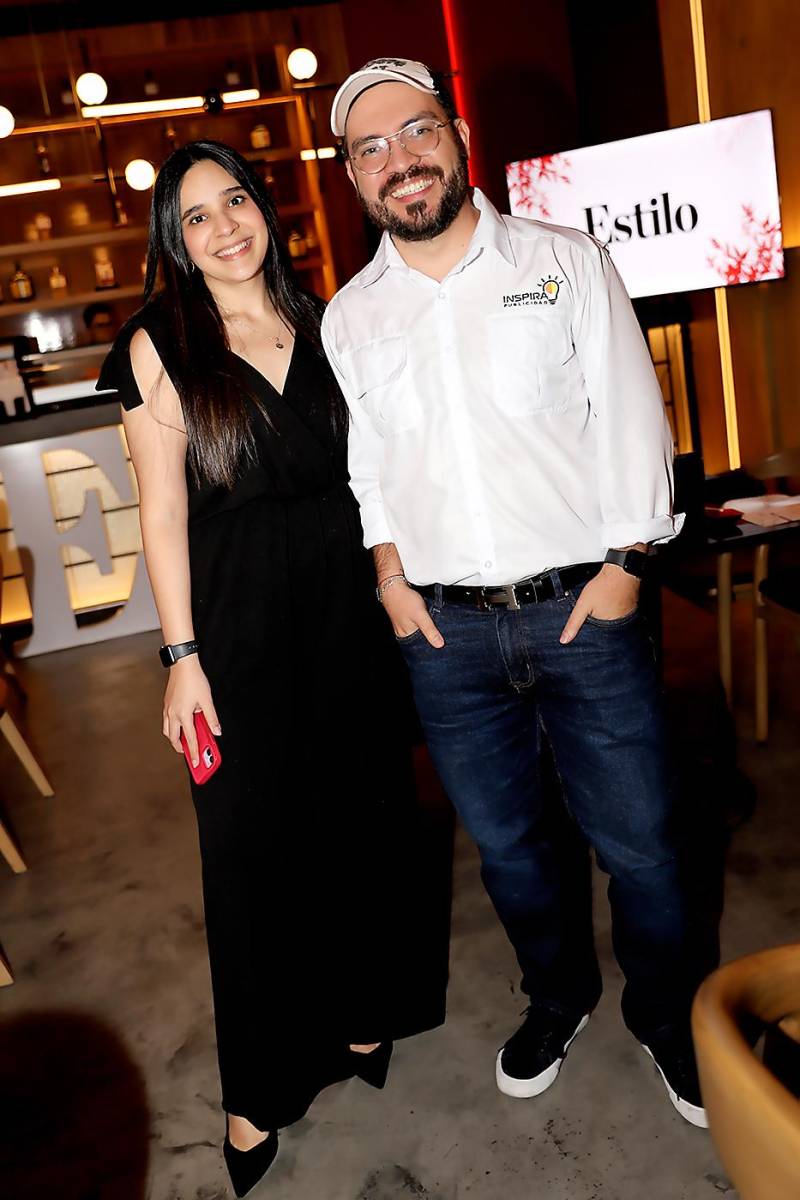 Michelle Mitry y Mario Estrada.
